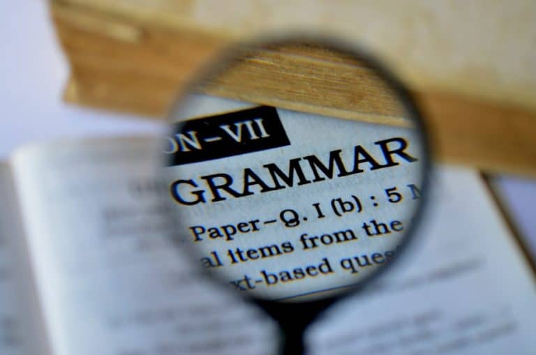 Grammar and fluency