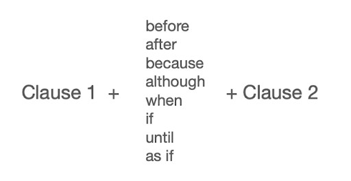 IELTS Speaking Adverbial clauses