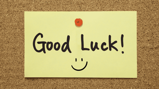 Good luck with IELTS