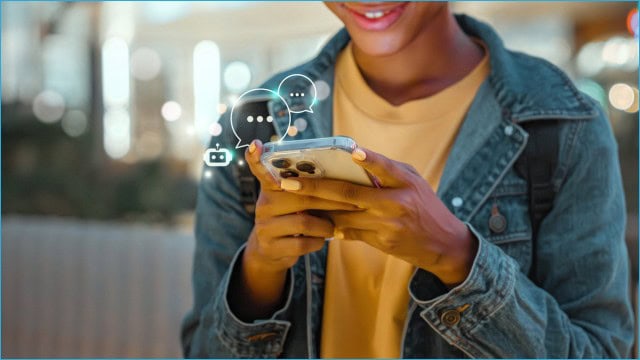 IELTS student using AI