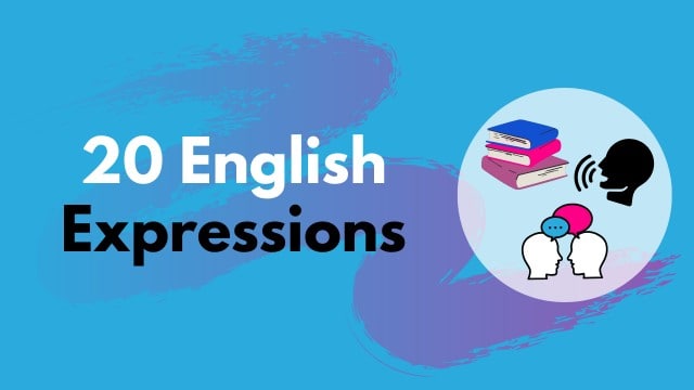 20 English expressions