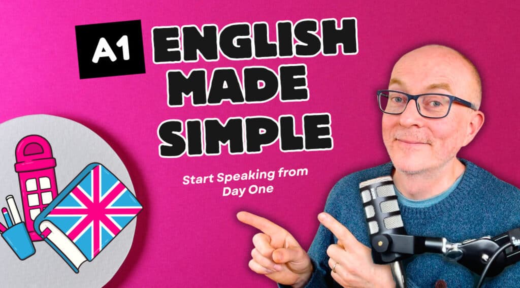 A1 English Made Simple Course Banner