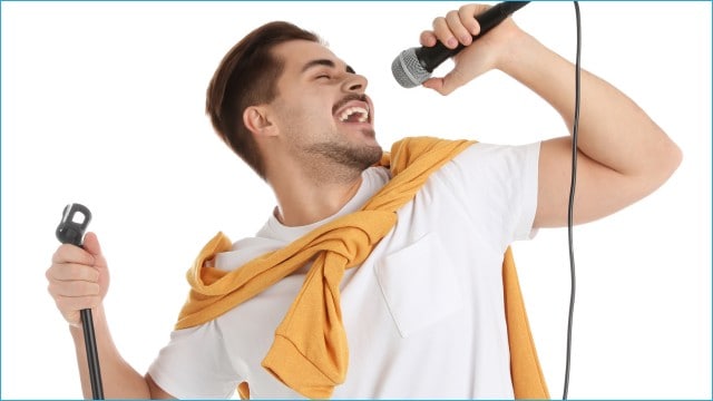 singing