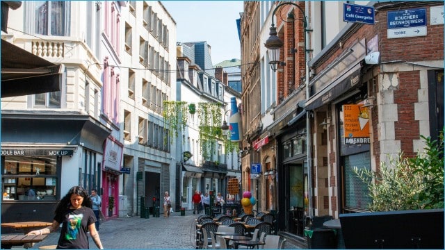living in city