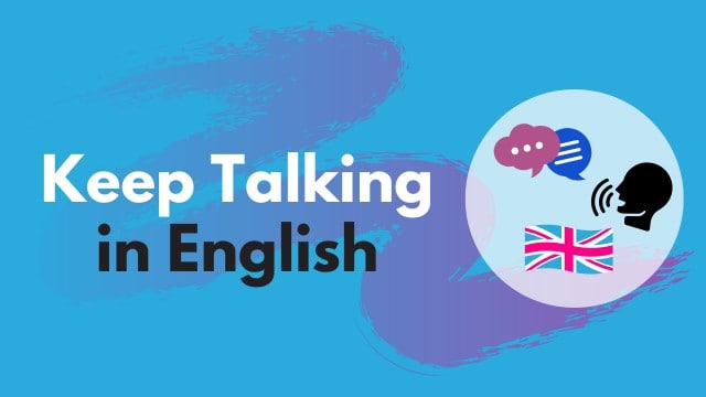 keep talking