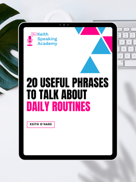 20 Useful Phrases to Talk about Daily Routines PDF